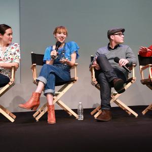 Robin Schorr, Zoe Kazan, Steven J. Berger and Jenée LaMarque at event of The Pretty One (2013)
