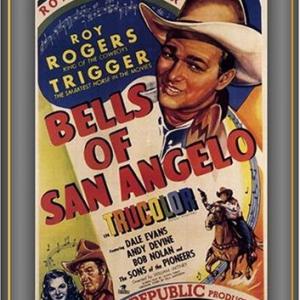 Roy Rogers Andy Devine and Dale Evans in Bells of San Angelo 1947