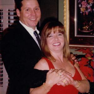 Robert C Pemelton and his wife Lisa at a Charity Fundraiser 2003
