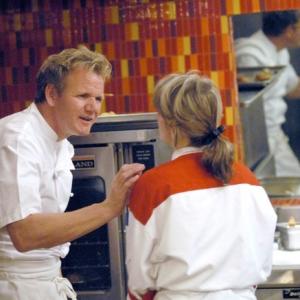 Still of Gordon Ramsay in Hells Kitchen 12 Chefs Compete 2009