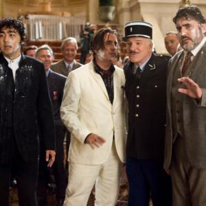 Still of Steve Martin Andy Garcia Alfred Molina and Yuki Matsuzaki in The Pink Panther 2 2009