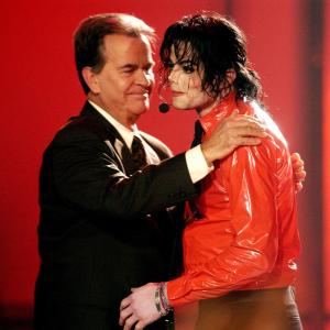 Michael Jackson and Dick Clark