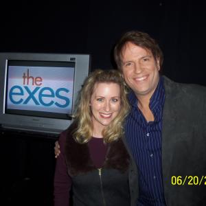 Dean and Starr Cudworth at the live taping of The Exes