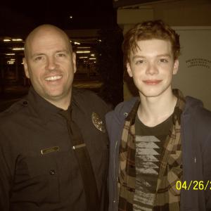 Dean Cudworth and Cameron Monaghan on the feature film Mall