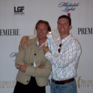 Producers Ralf Mosig and Eric Presley at the Beverly Hills Film Festival screening of Volare directed by Tamela DAmico