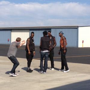 Directing Iman Shumpert Larry Sanders and Corey Brewer for a Relativity Sports short