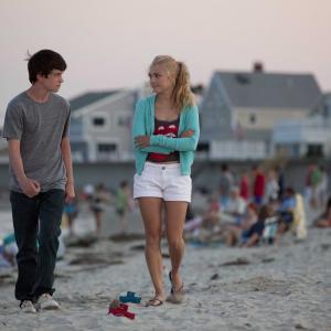 Still of Liam James and AnnaSophia Robb in The Way Way Back (2013)