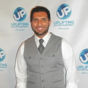 Ahmed Lucan at the Wheres The Love? Premiere event