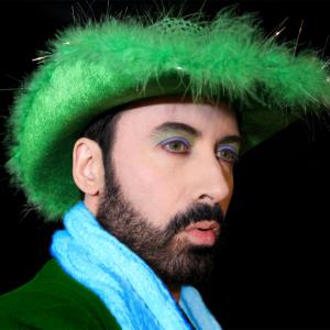 From Alien to Lord of the GreenBlue Galactic Order Dextraterrestre  Seigneur de lOrdre VertBleu Galactique Yo soy el maestro Green Blue Halloween Costume Beard MoonDazeTV LifeIsGood