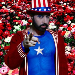 Yes I am a Canadian citizen but I can still dress up and support my US neighbors time to celebrate! Happy4thofJuly IndependenceDay UncleSam MoonDazeTV RealityShow Season03