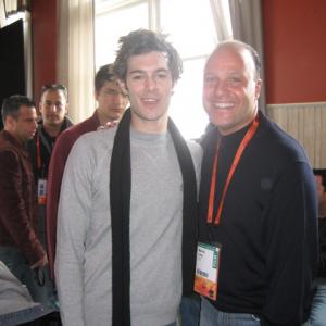 Producer Morris S Levy and Adam Brody at the Sundance Film Festival for the premiere of The Ten January 2007