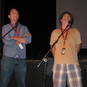 Henry Dittman and director Jeff Orgill, Q&A for Boppin at the Glue Factory