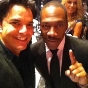 Lex Lang with Eddie Murphy at The Eddie Murphy, One Night Only Event.
