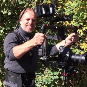 Frank Datzer  rigged with Ronin 3axis gimbal and support vest