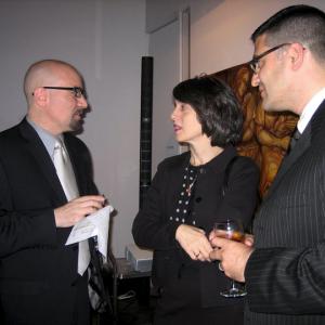 Daniel Azarian (left), Nancy Kricorian (center) and Jason Sohigian(right)