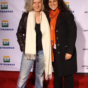 Nathalie Camidebach and Marie Roux at the 6th Artivists Film Festival December 5th 2009