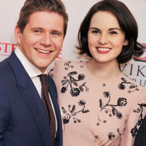 Allen Leech and Michelle Dockery at event of Downton Abbey (2010)
