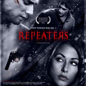 Richard de Klerk, Amanda Crew and Dustin Milligan in Repeaters (2010)