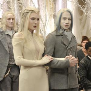 Still of Jaime Murray and Jesse Rath in Defiance 2013
