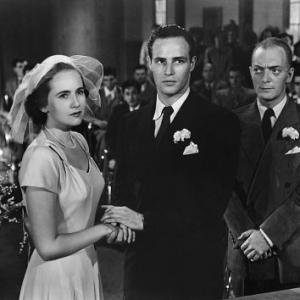 Marlon Brando, Teresa Wright, MEN, THE, United Artists, 1950, **I.V.