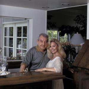 Tom Bosley and his wife Patricia Carr at home
