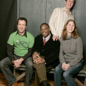 Charles Mudede, Jeffrey Brown and Alexis Ferris at event of Police Beat (2005)