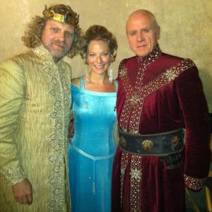 Alex as King Midas from Once Upon a Time with Anastasia Griffith  Alan Dale