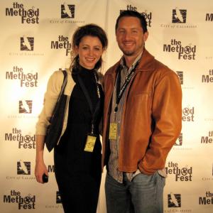 2010 Method Fest Film Festival. Mark Hefti and Julie Dray