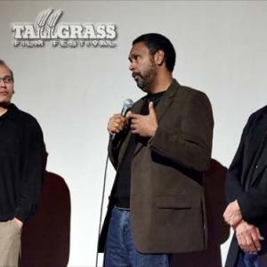 Rodrick Pocowatchit Kevin Willmott and Wes Studi at a screening of The Only Good Indian
