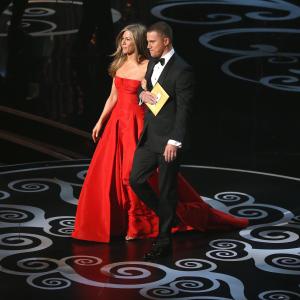 Jennifer Aniston and Channing Tatum at event of The Oscars 2013
