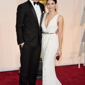 Channing Tatum and Jenna Dewan Tatum at event of The Oscars 2015