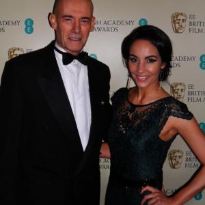 BAFTA AWARDS 2015 Ian Vernon & Kirsty Hitchinson