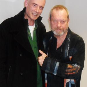 Ian Vernon and Terry Gilliam at the Bradford Film Festival 2011