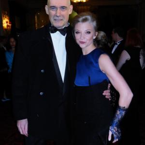 BAFTA AWARDS 2015 Ian Vernon & Natalie Dormer