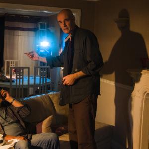 Ian Vernon directing Jeni Howarth Williams in the comedy feature Best Little Whorehouse in Rochdale
