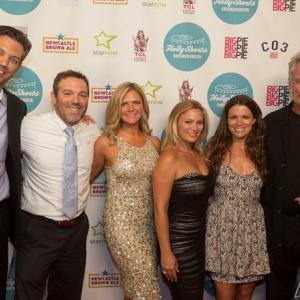 Braxton Honeycutt, Tripp Weathers, Holland Weathers, Amy Hedrick, Melissa Claire Egan and John De Lancie at the 9th Annual HollyShorts Film Festival