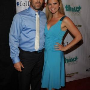 Tripp Weathers and Holland Weathers at the 2nd Annual Thirst Project Gala