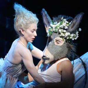 Tina Benko and Max Casella in A MIDSUMMER NIGHT'S DREAM. Theater For a New Audience, dir. Julie Taymor