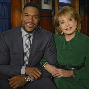 Still of Barbara Walters and Michael Strahan in The Barbara Walters Special (1976)