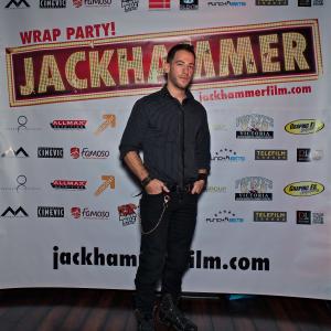Mark Adam Zeifman showing support for fellow film makers and actors at the screening and wrap party of Jackhammer