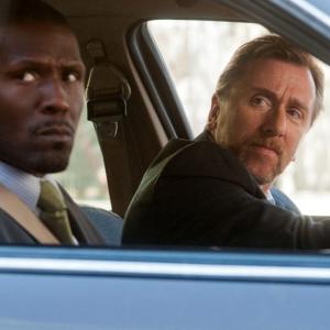 Still of Curtiss Cook and Tim Roth in Arbitrage