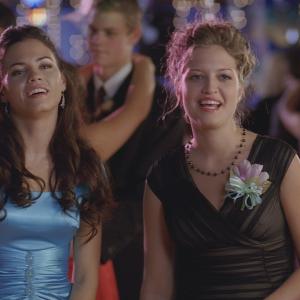 Molly and Amy at the prom