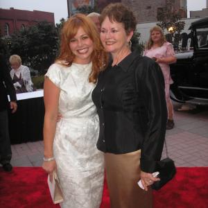Hope Banks and her mother, Joyce Banks at the Bell Witch:The Movie premiere in Nashville, TN at the famous Ryman Auditorium.