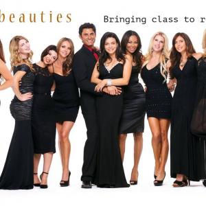 The cast of the new reality show Malibeauties