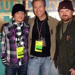 Steven Greenstreet Reed Cowan and Chris Volz at the 2010 Sundance Film Festival