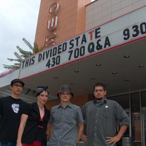 Elias Pate, Michelle Pate, Steven Greenstreet and Bryan Young at the 2005 Salt Lake City Premiere of 