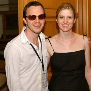 Catherine Cahn and Andrew Cahn at event of Charlies Party 2005