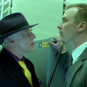 Still of Philip Davis and Steven Robertson in Being Human 2008