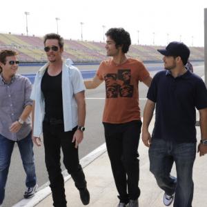 Still of Kevin Dillon, Adrian Grenier, Kevin Connolly and Jerry Ferrara in Entourage (2004)