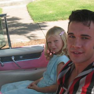 Madison McReynolds and Gil McKinney in Elvis Has Left the Building 2004